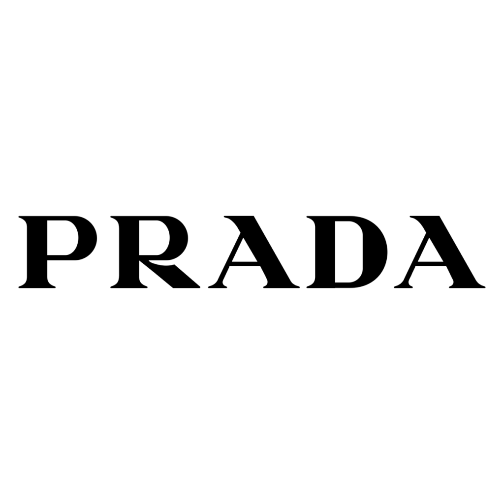prada logo logof