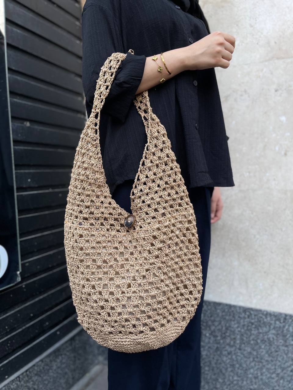 توت بگ رافیا خورجینی کد 120