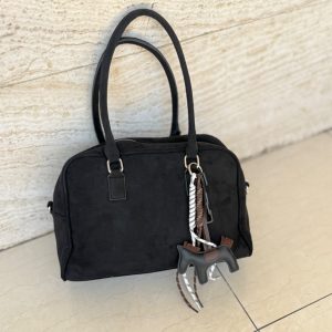 کیف جیر صندوقی بزرگ چارم دار