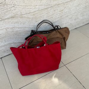کیف جیر مینیمال دوبنده بدون زیپ